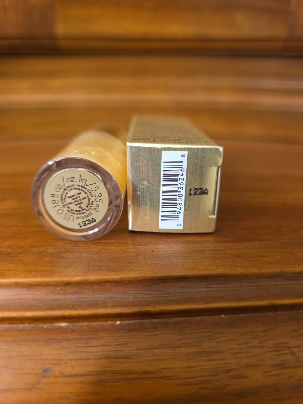 Stila Heaven's Dew Gel Lip Oil, .18oz--NIB